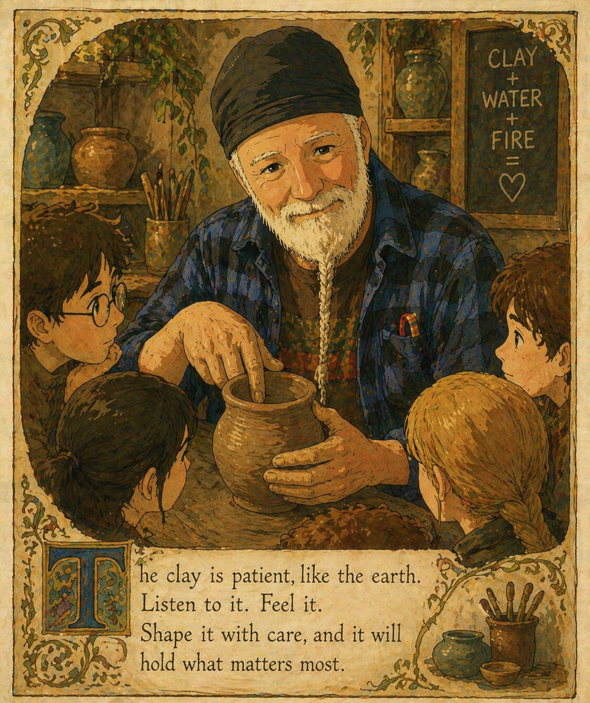 One-Day Pottery Wheel Class with Delmar
