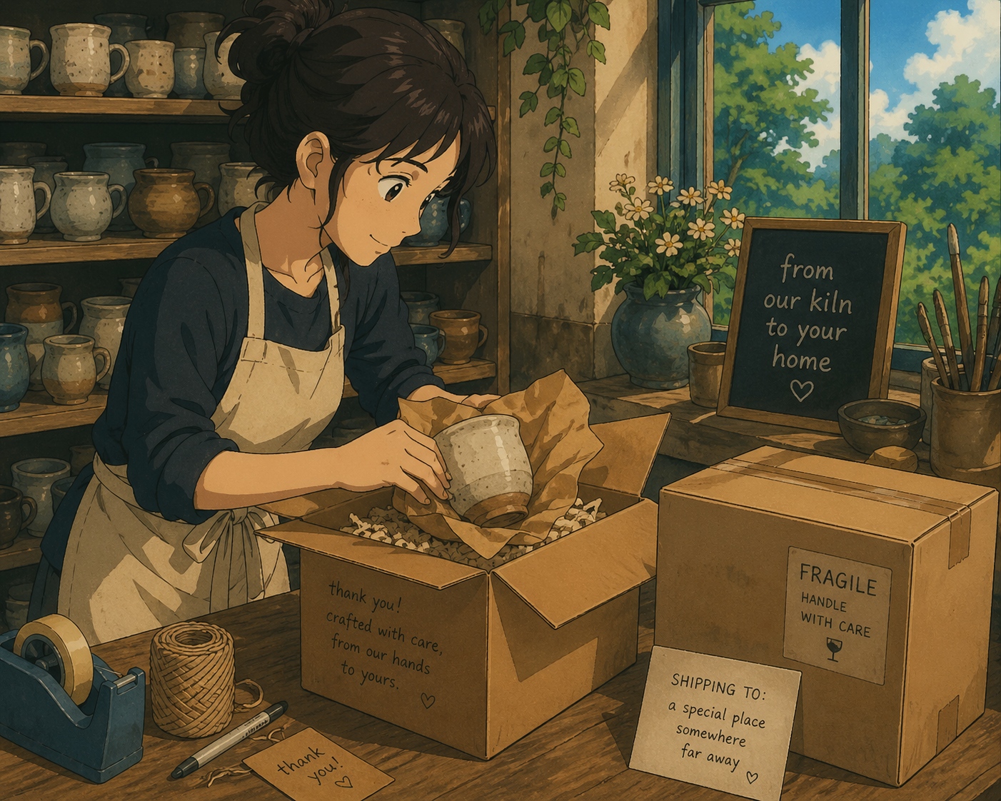 Pottery Shipping 💌
