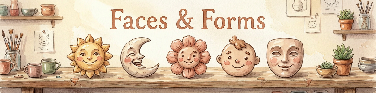 Summer Camp 2026: Faces & Forms — July 20, 22, 24