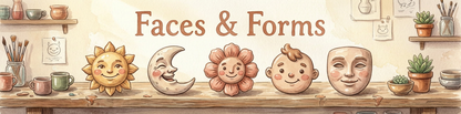 Summer Camp 2026: Faces & Forms — July 20, 22, 24