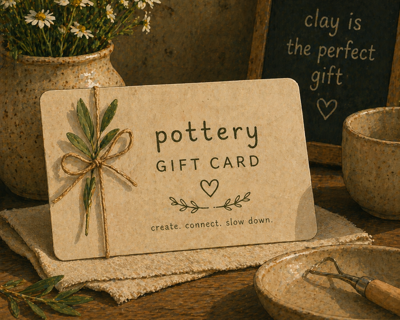 Heart & Hearth Pottery Gift Cards