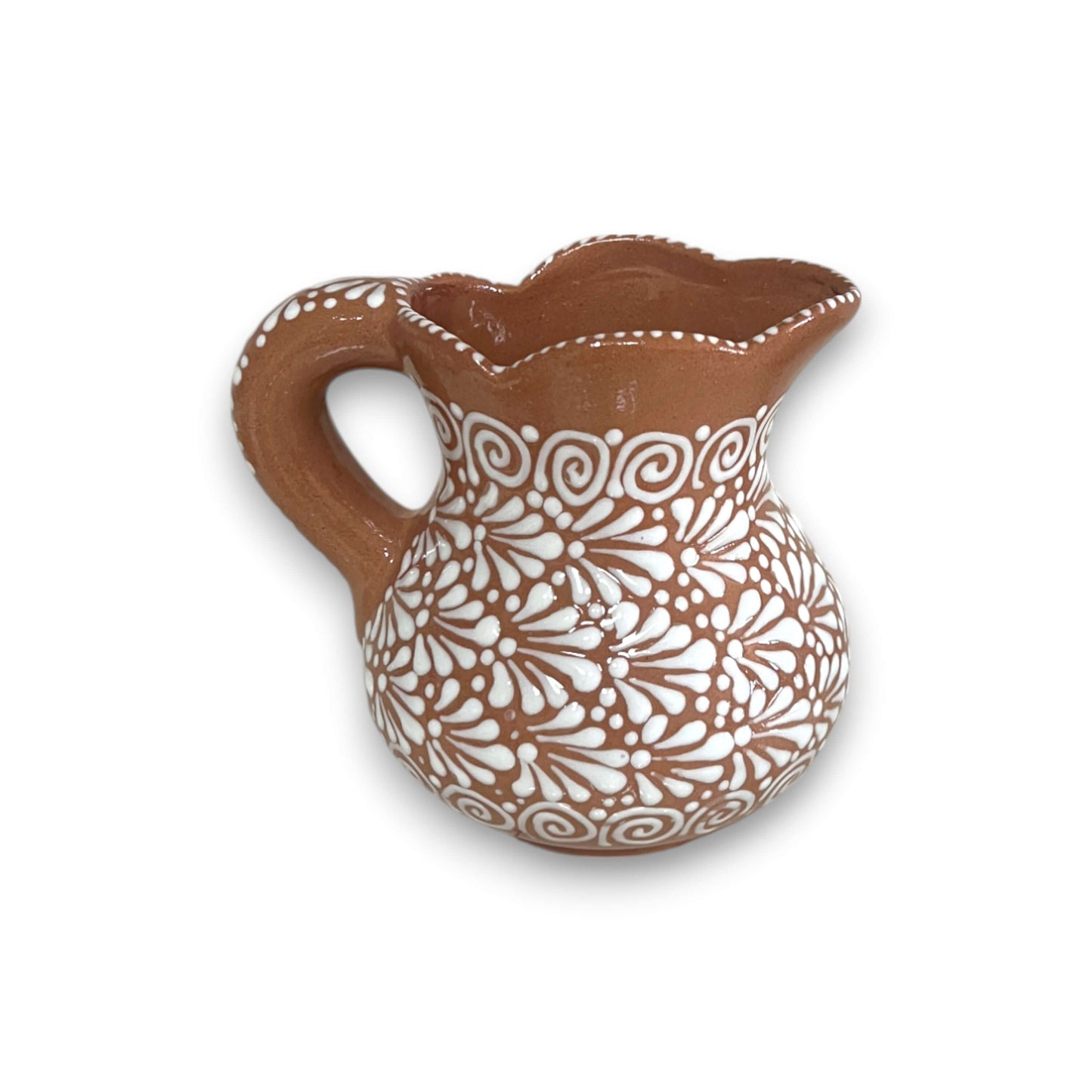 9-Piece Heart Mug & Pitcher Set | Handmade Mexican Pottery