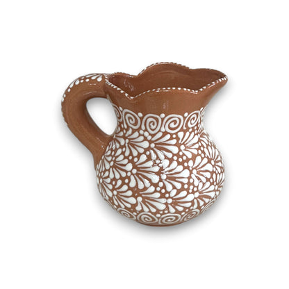 9-Piece Heart Mug & Pitcher Set | Handmade Mexican Pottery