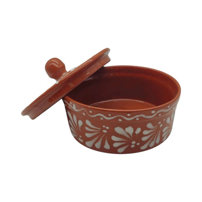 Talavera Tortilla Warmer | Glazed Terracotta Kitchenware